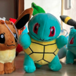 Peluches Pokemon Squirtle, Charmander, Eevee, Bulbasaur, Pikachu – Pokefans