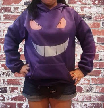 Vestuario o ropa pokemon: Poleron Gengar